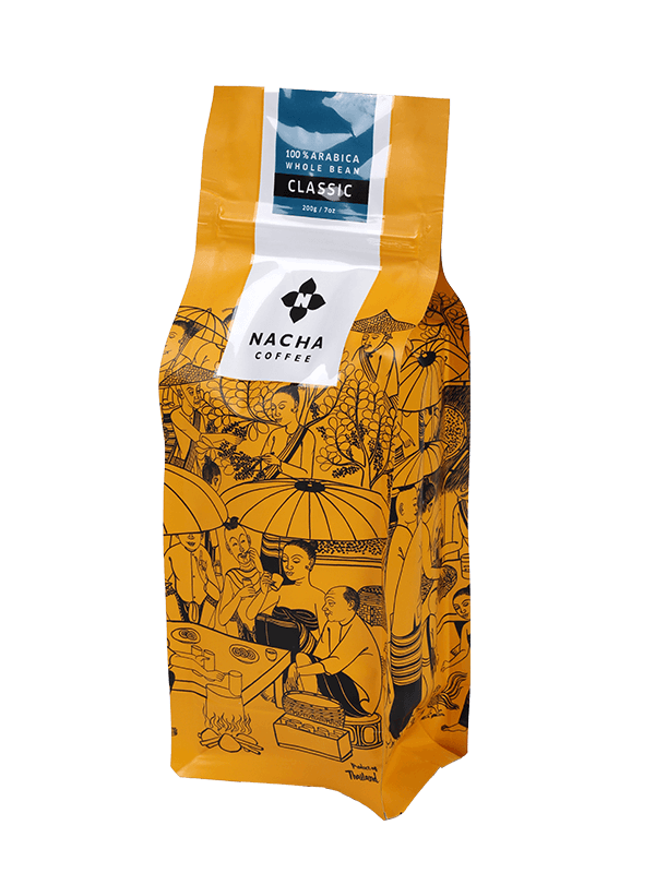 Borsa per imballaggio in plastica alimentare con chiusura lampo